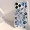 Phone Case For iPhone 13 12 11 16 15 14 Pro Max 16E XS X XR 7 8 Plus SE2 Cute Pink Heart Starfish Coral Jellyfish Pattern Cover