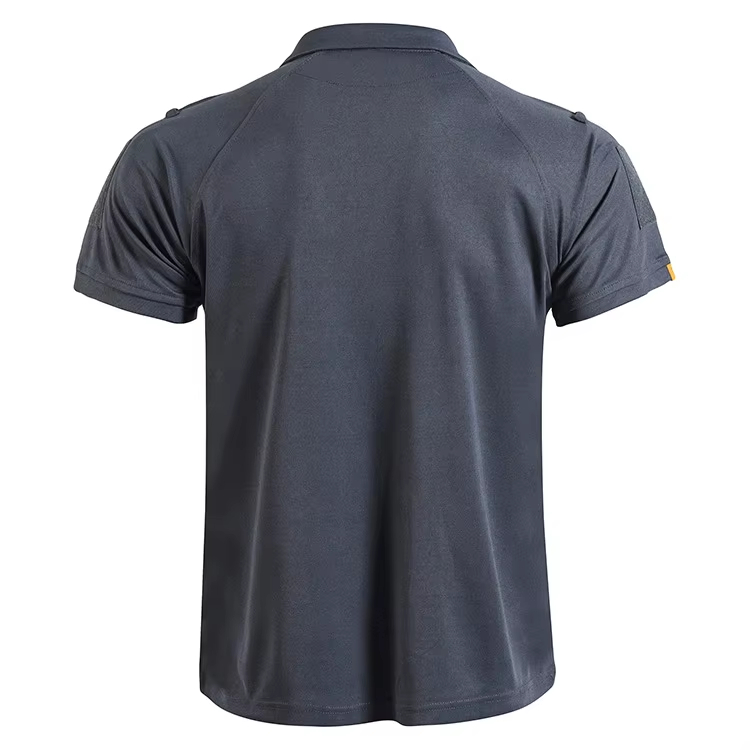 Men’s Tactical Quick-Dry Polo Shirt Short Sleeve Outdoor Military Style - Image 7