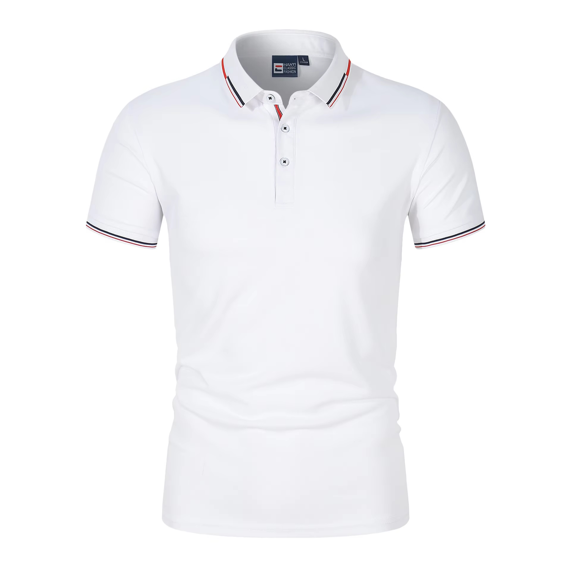 Men’s Premium Cotton Polo Shirt Lightweight Breathable Summer Streetwear - Image 2