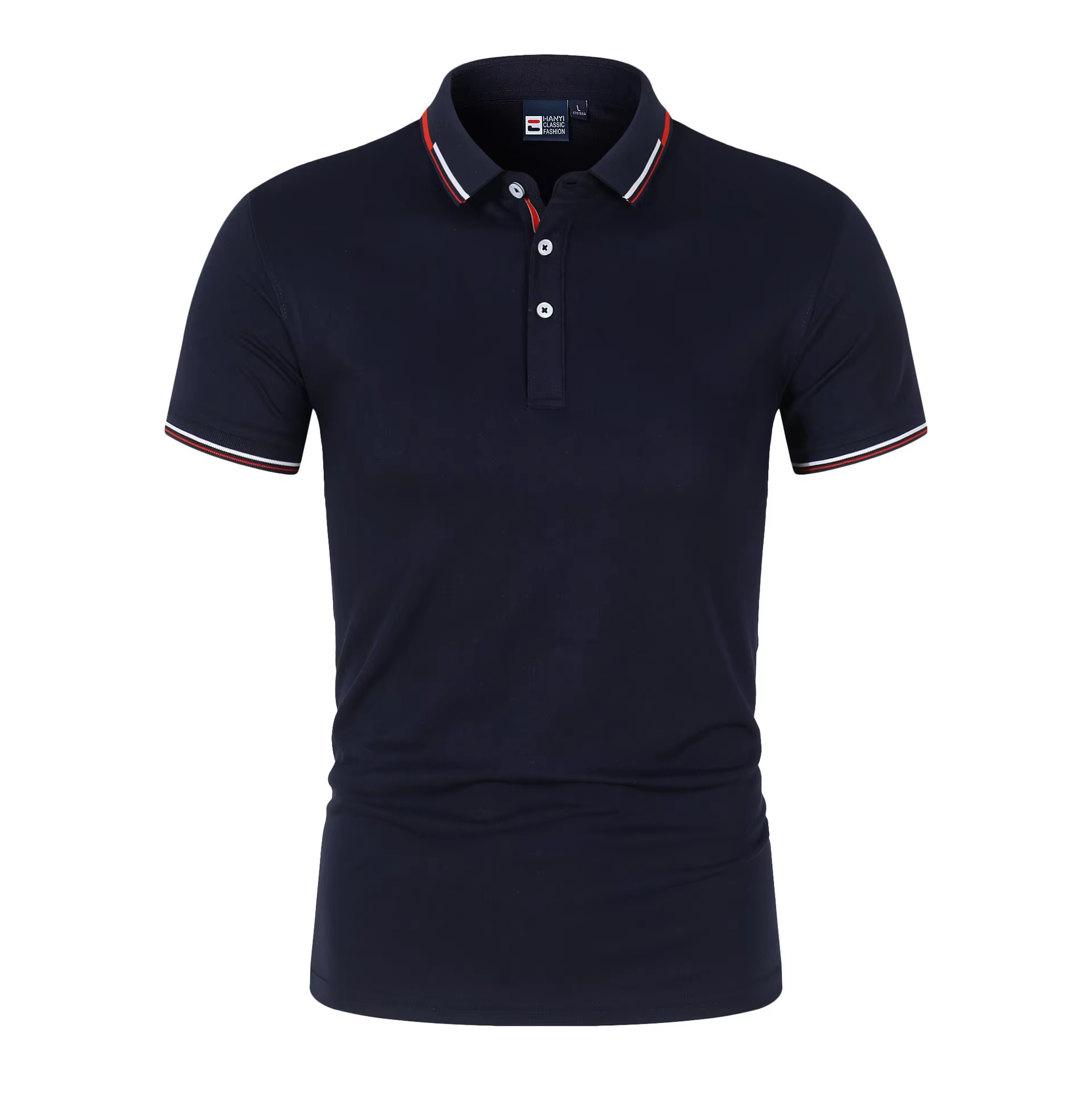 Men’s Premium Cotton Polo Shirt Lightweight Breathable Summer Streetwear - Image 3